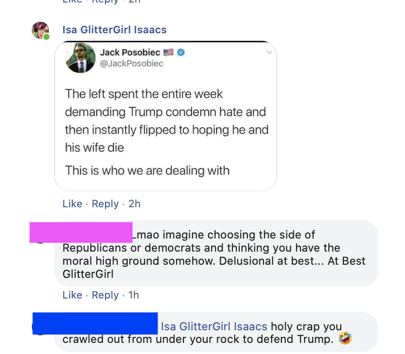 What kind of tolerance is it to hypocritically spew hate?